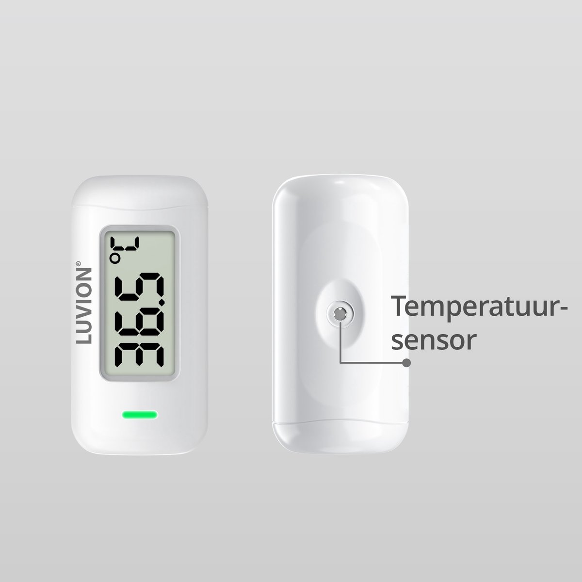 LUVION® Voorhoofd Thermometer - Digitale Infrarood Koortsthermometer - Thermometer Baby t/m Volwassenen — cadeau in Cadeau-ideeën - foto 2
