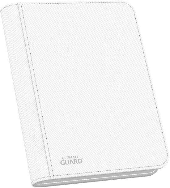 Ultimate Guard Zipfolio 160 8-Pocket Xenoskin - White