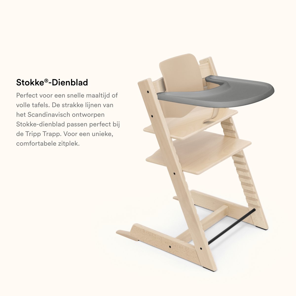Stokke Tripp Trapp Eetblad - Grijs thumbnail 5