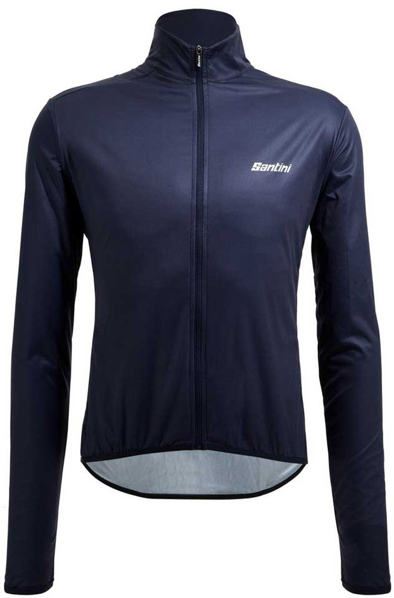 Santini Packable Windbreaker Jas Blauw L