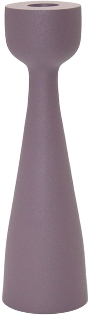 by Mooss - Paudar - Kandelaar - Purple - Gepoedercoat - Metaal - 29 cm - Ã˜ 6 cm - Paars - Lila