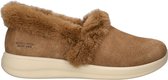 Skechers COZY ESCAPE - SNOWY BLISS Dames Instappers - Chestnut