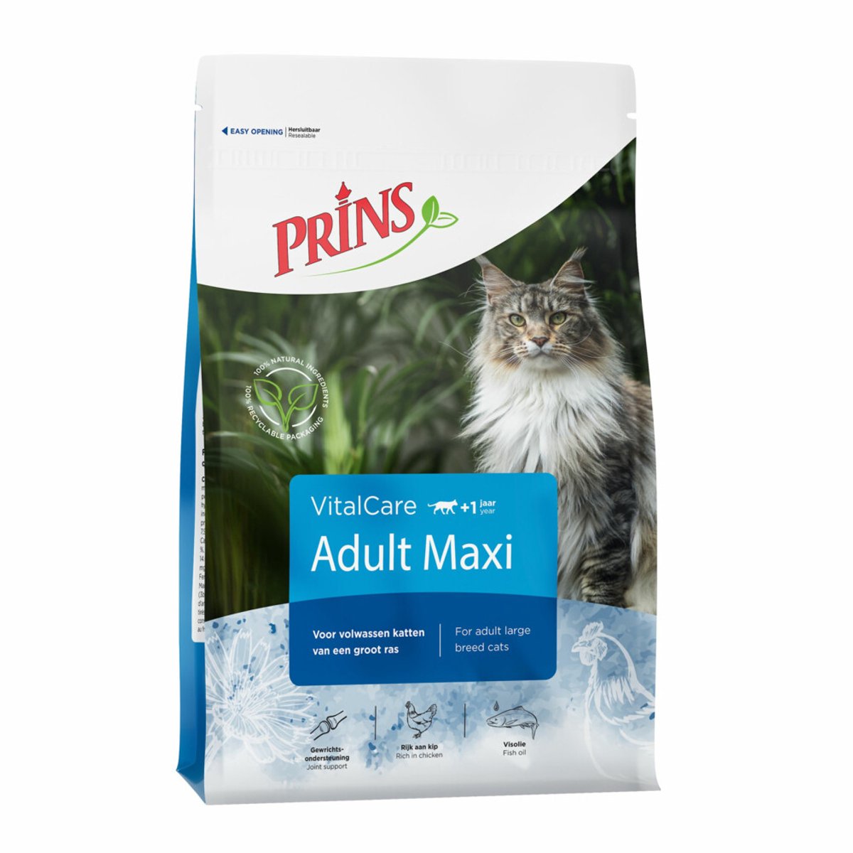 Prins - VitalCare - Adult Maxi - Kattenvoer - 2 x 4kg