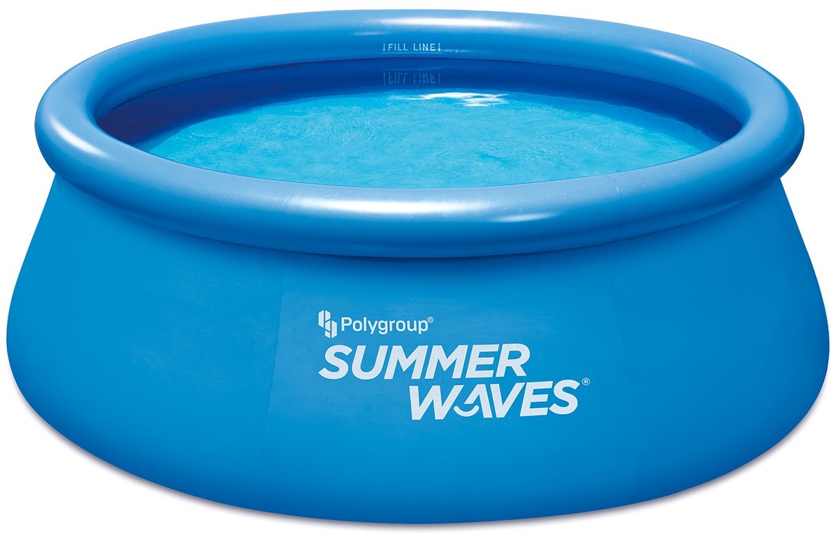 Summer Waves Quick Set Zwembad | Met Filterpomp | Ø244 x 76 cm