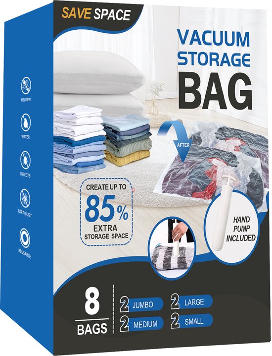 Handige Vacuümzak Organizer Transparante Kleding O... – Vicedeal