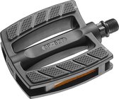 XLC City-/Comfort-pedaal PD-C07, zwart, grijs, zilver, eenheidsmaat XLC City-/Comfort-pedaal PD-C07, zwart, grijs, zilver, eenheidsmaat