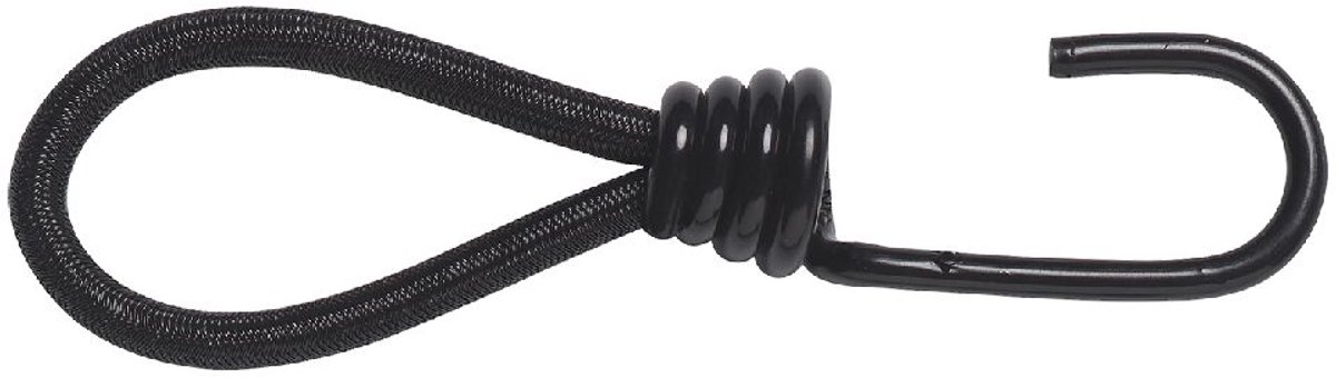 Umefa Tentspanner Met Haak 6 Stuks Zwart 13 Cm