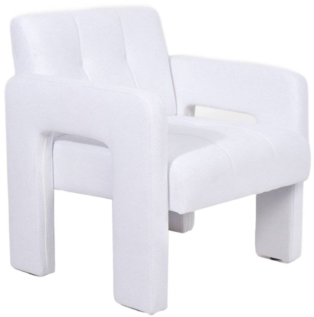Homla Armchair - PELLE - White - 68x69x75 cm