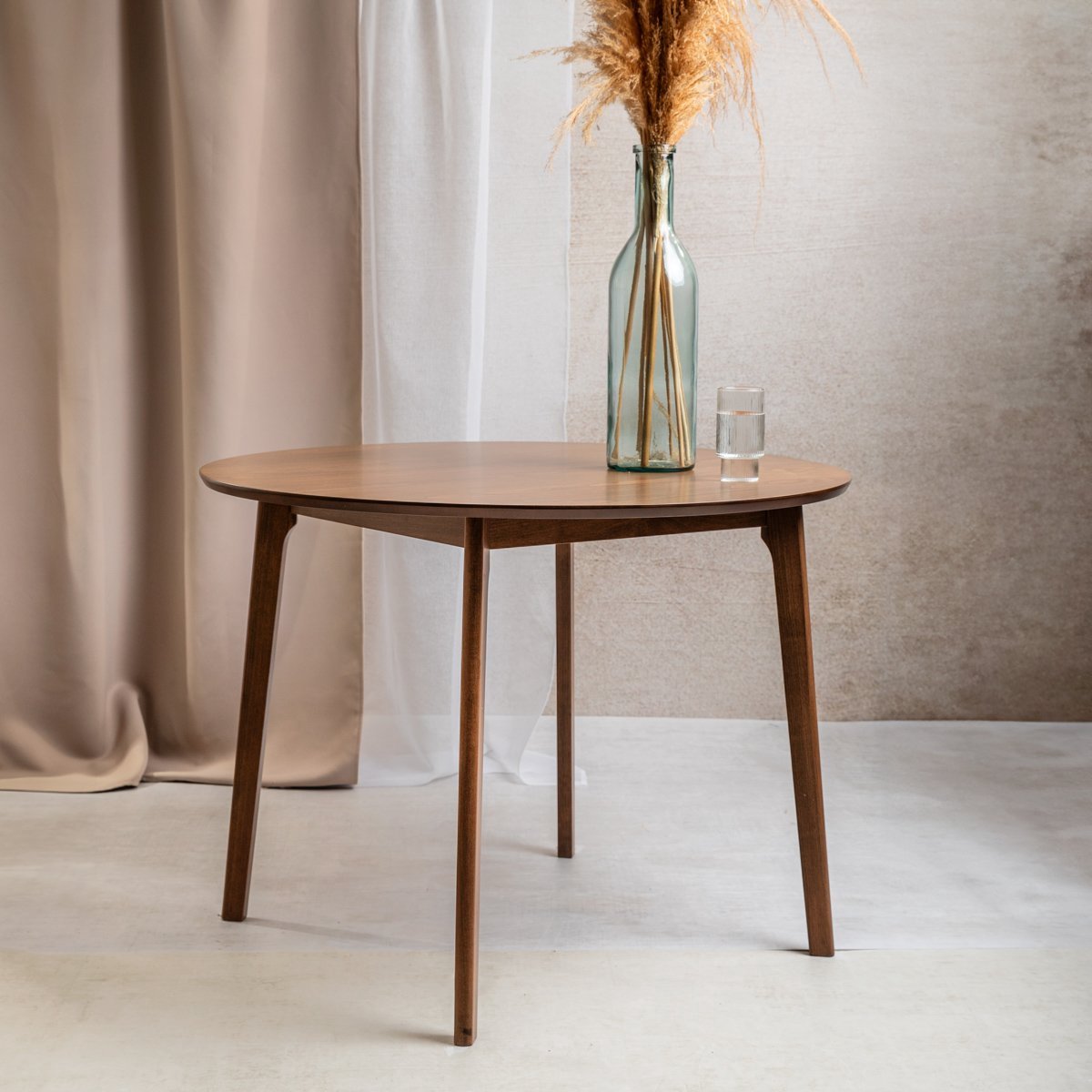 HOMLA - Table - MALTI - Brown - 100x100x75 cm