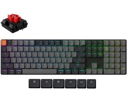 Keychron K5 QMK RGB toetsenbord V2 red switch