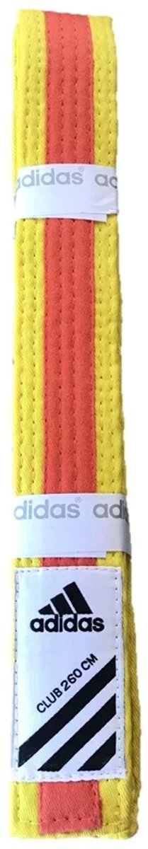 Adidas Judoband Club 2-kleurig Oranje