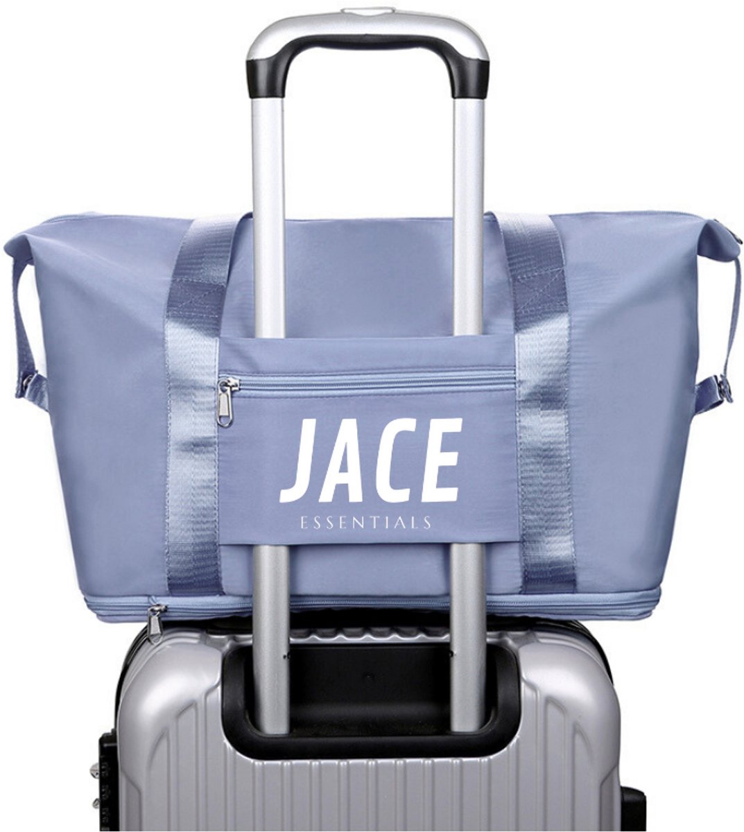 Sporttas met Schoenenvak 40L Roze Reistas Weekendtas Duffel Goedkoop