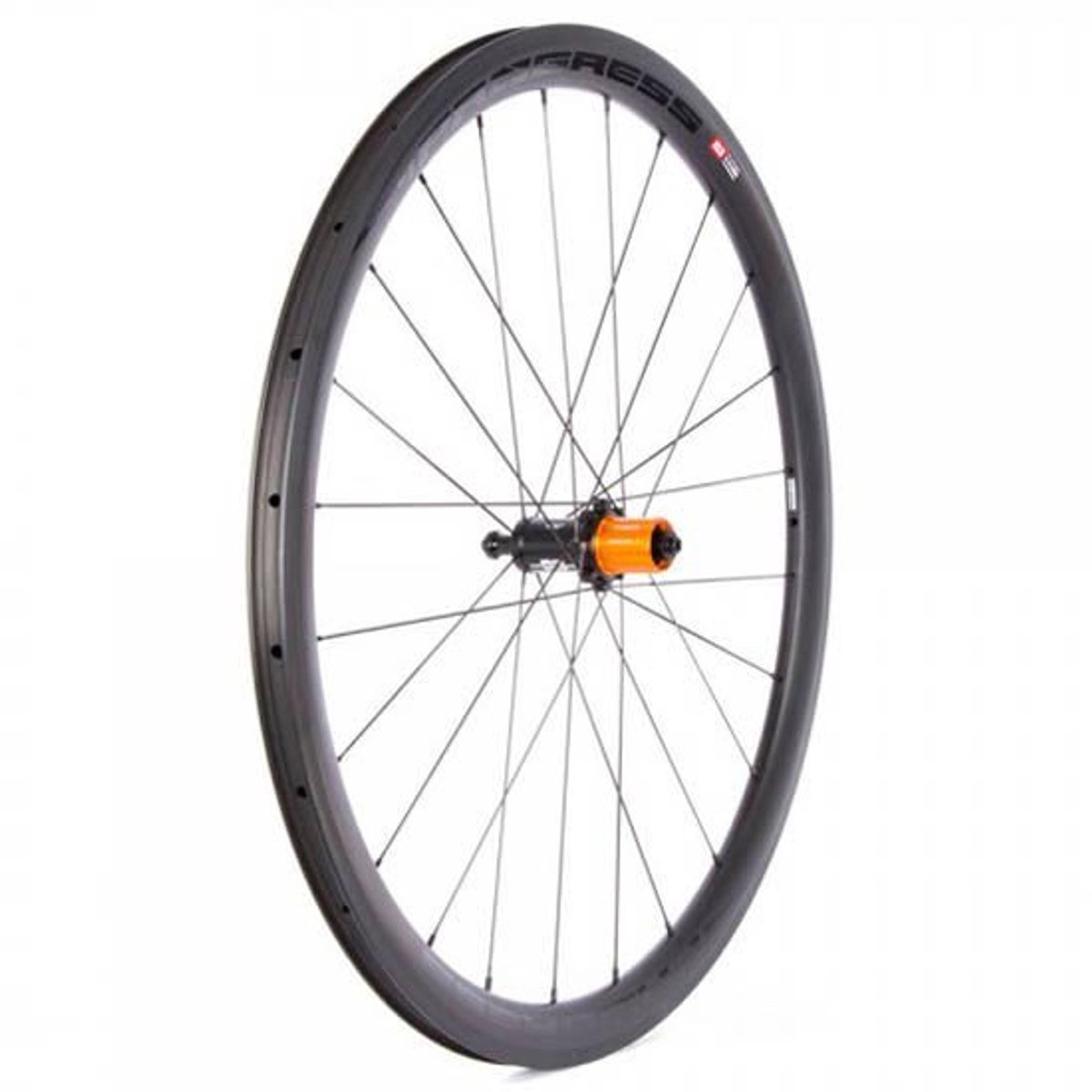 Progress Air Tubular 2017 Tubular Achterwiel Racefiets Zwart 9 x 130 mm / Shimano/Sram HG
