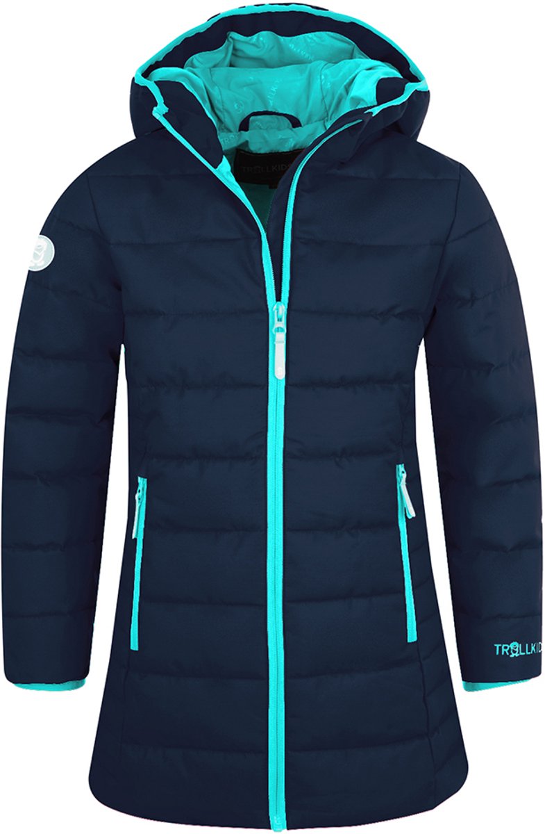 Trollkids Stavanger Coat Jas cm Meisje Marineblauw