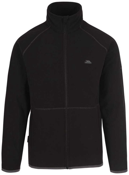 Veste Polaire Trespass Skylar Femme – Noire, Coupe Anorak, En Polyester