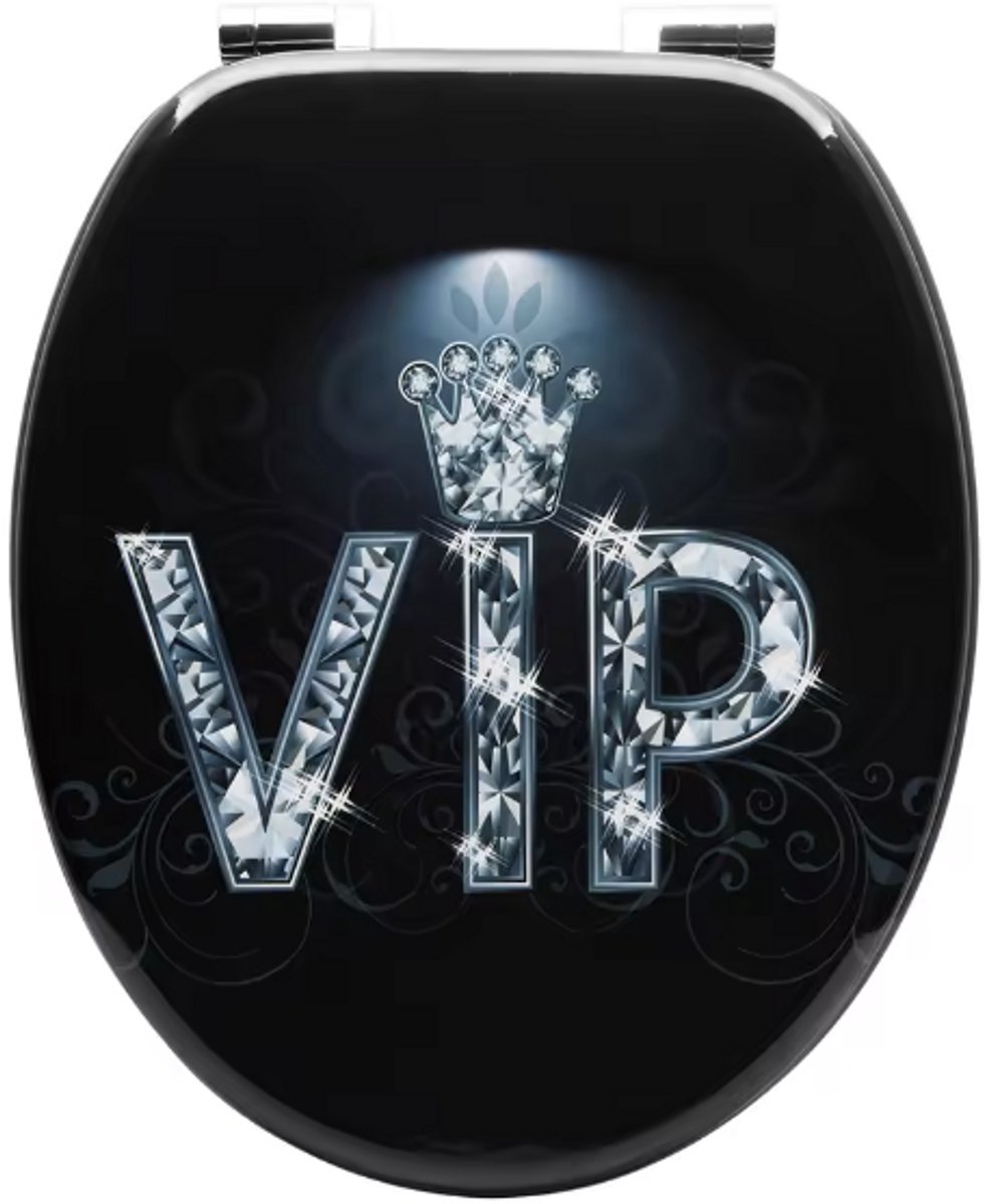 Happyment Antibacteriële Toiletbril VIP - Universeel - Met Softclose - Toiletbrillen - WC Bril - Toiletzitting