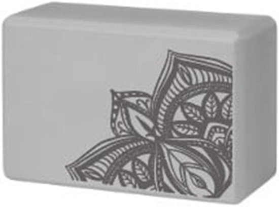 Bloc de Yoga Gaiam - Pointe du cadran solaire gris soutenu