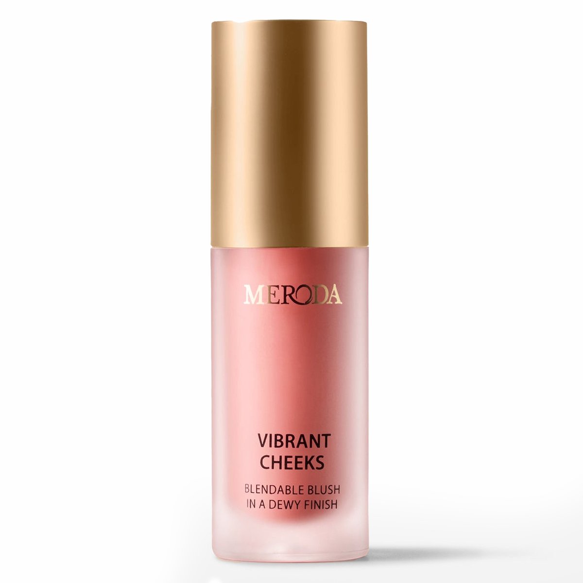 Meroda Vibrant Cheeks Liquid Blush – Dusty Rose - Vloeibare Blush met Dewy Finish – Hydrateert & Verzorgt – 5ml / 0.17 FL.OZ.