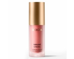 Meroda Vibrant Cheeks Liquid Blush – Dusty Rose - Vloeibare Blush met Dewy Finish – Hydrateert & Verzorgt – 5ml / 0.17 FL.OZ.