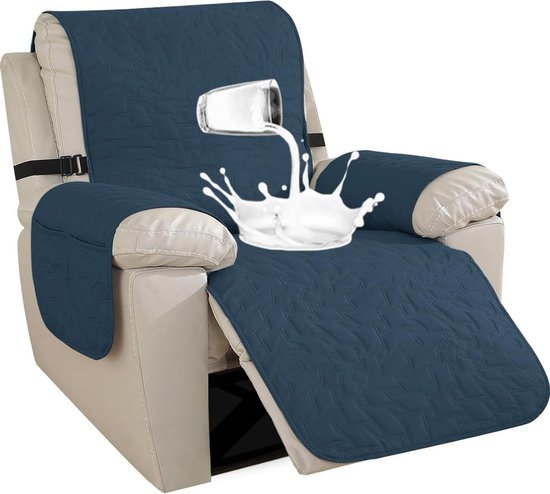 Housse De Fauteuil Relax Antidérapante, Housse De Chaise Inclinable Avec Sangle Elastique Canape Pour La Maison Avec Animaux De Compagnie Et Enfants Ivoire2 Placecauseuse Dpzo 83760525