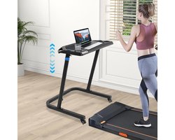 Verstelbare Fietstrainer Tafel met Wielen - Ideaal voor Thuiswerk en Fitness