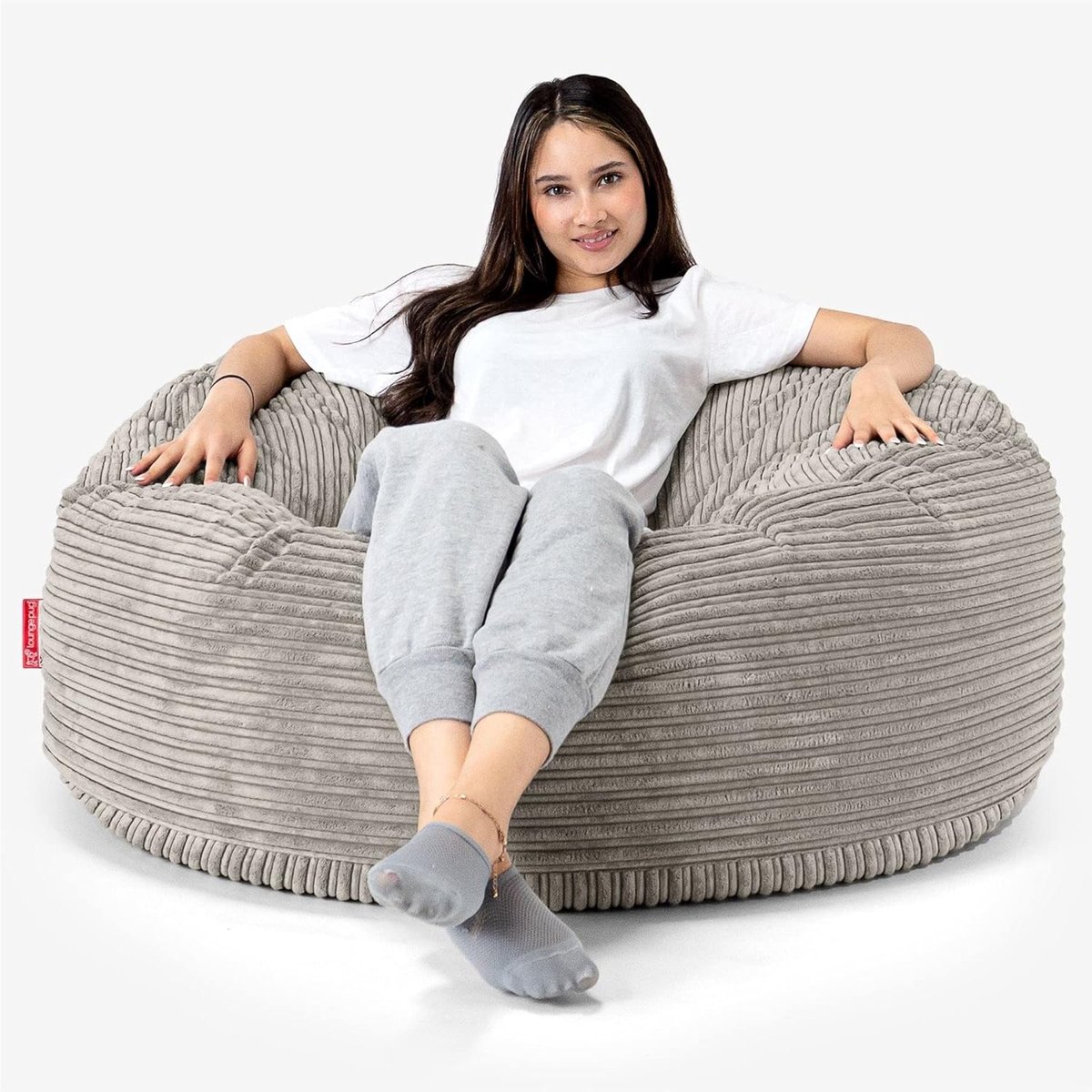 Grote Poef Zitzak - Comfortabele Lounger voor Kinderen en Volwassenen