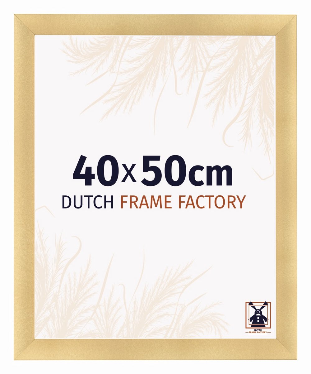 Dutch Frame Factory Fotolijst 40x50 cm - MDF - Goud Mat - Praag