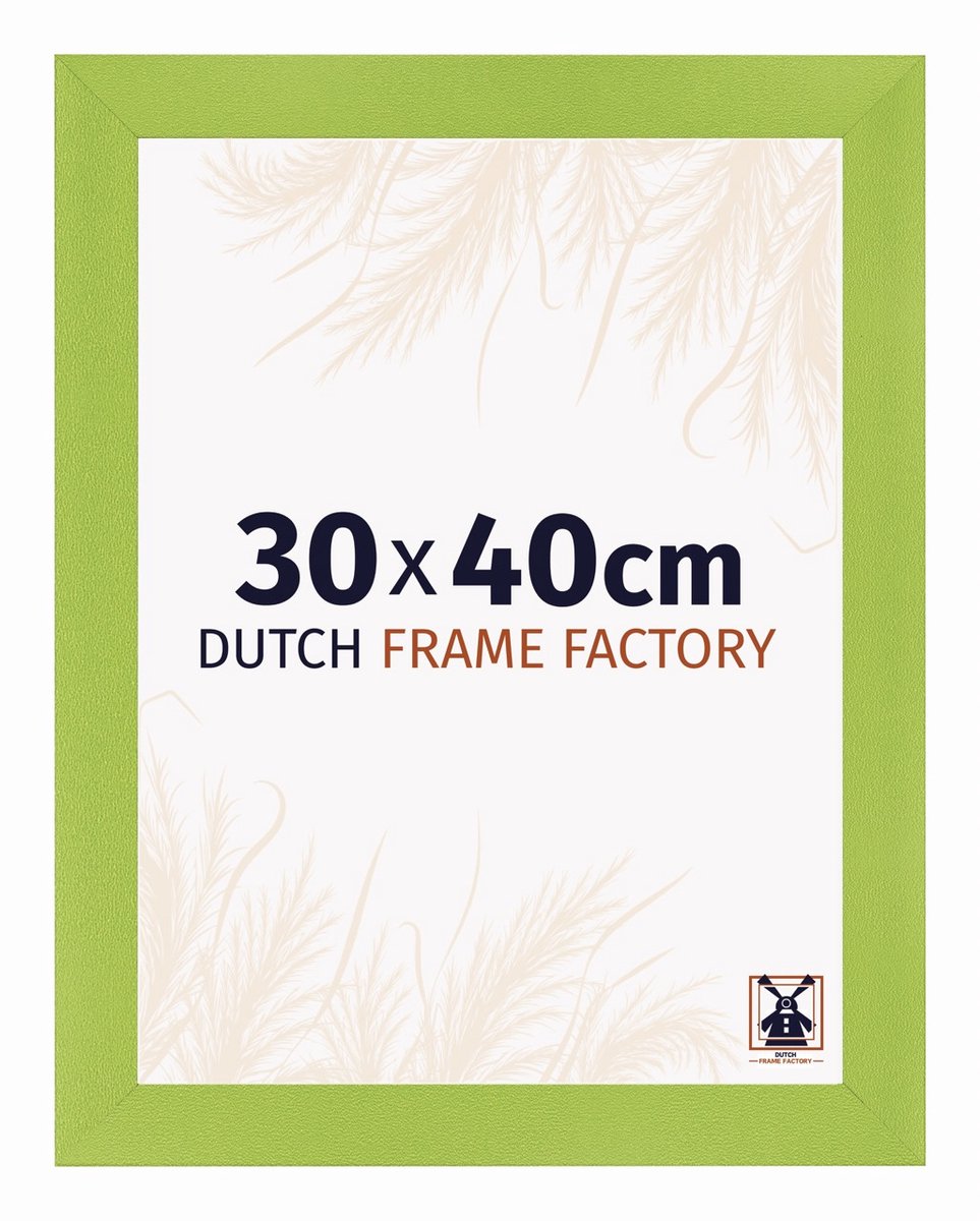Dutch Frame Factory Fotolijst 30x40 cm - MDF - Groen - Praag