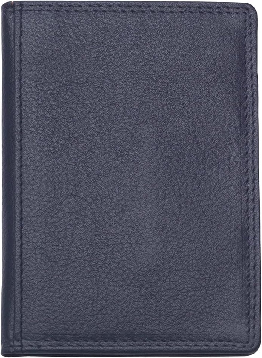 Josephine Osthoff 935 RFID Leren Portemonnee – Slim Kaartenhouder – Marineblauw