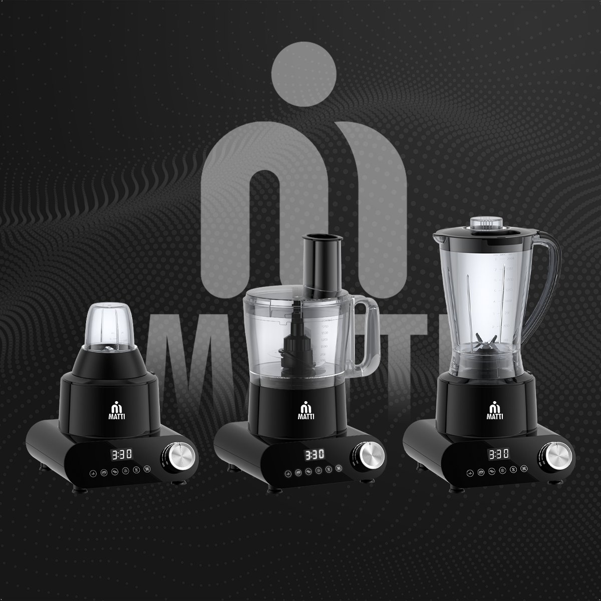 MATTI® 5-in-1 Foodprocessor - 1500W thumbnail 4