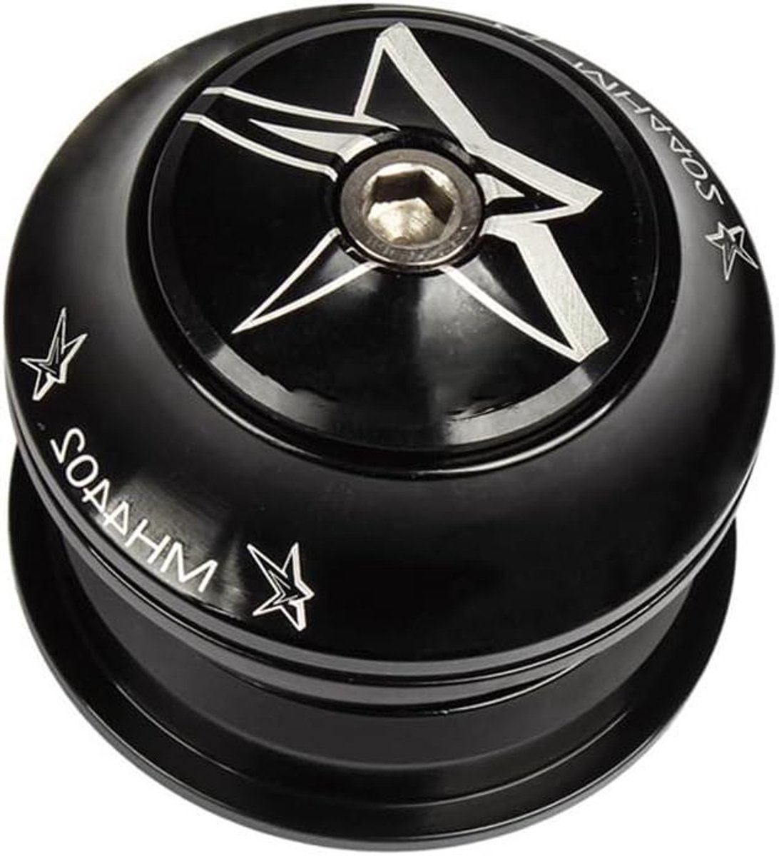 Allecto plus - Fietsheadset voor 11,8" balhoofdbuis - Aluminium stuurpen - Semi-geïntegreerde headset - Voor meeste fietsen met 44mm balhoofdbuis