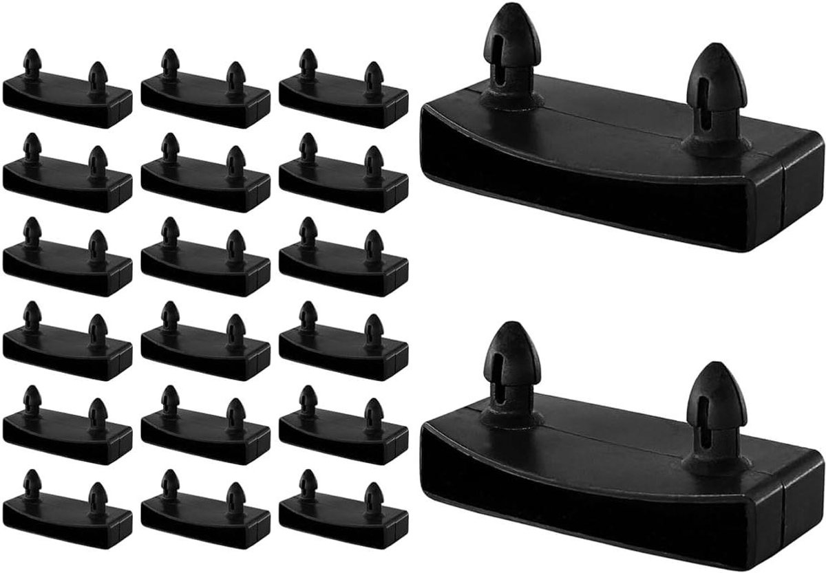 Allecto plus - Duurzame Vastgestelde Steun voor Houten Latten op Bedkader | Veilig Plastic Eindkappen | Bedlatten Bescherming