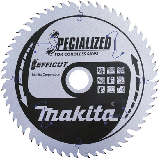 Makita B-62985 Lame de scie circulaire 165 x 20 x 1.4 mm Nombre de dents: 25 1 pc(s)