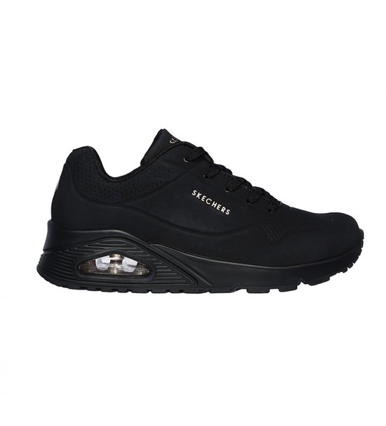 Skechers Uno - Stand On Air - Dames Sneakers - Zwart