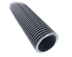 SQOON® Stofzuigerslang op rol – 38 mm x 20 m – Zware kwaliteit – Zilver