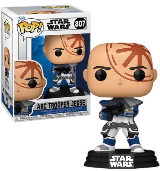 Star Wars Arc Trooper Jesse (Chase Edition mogelijk!) vinylfiguur 807 Unisex Funko Pop! - Neutraal - Standard