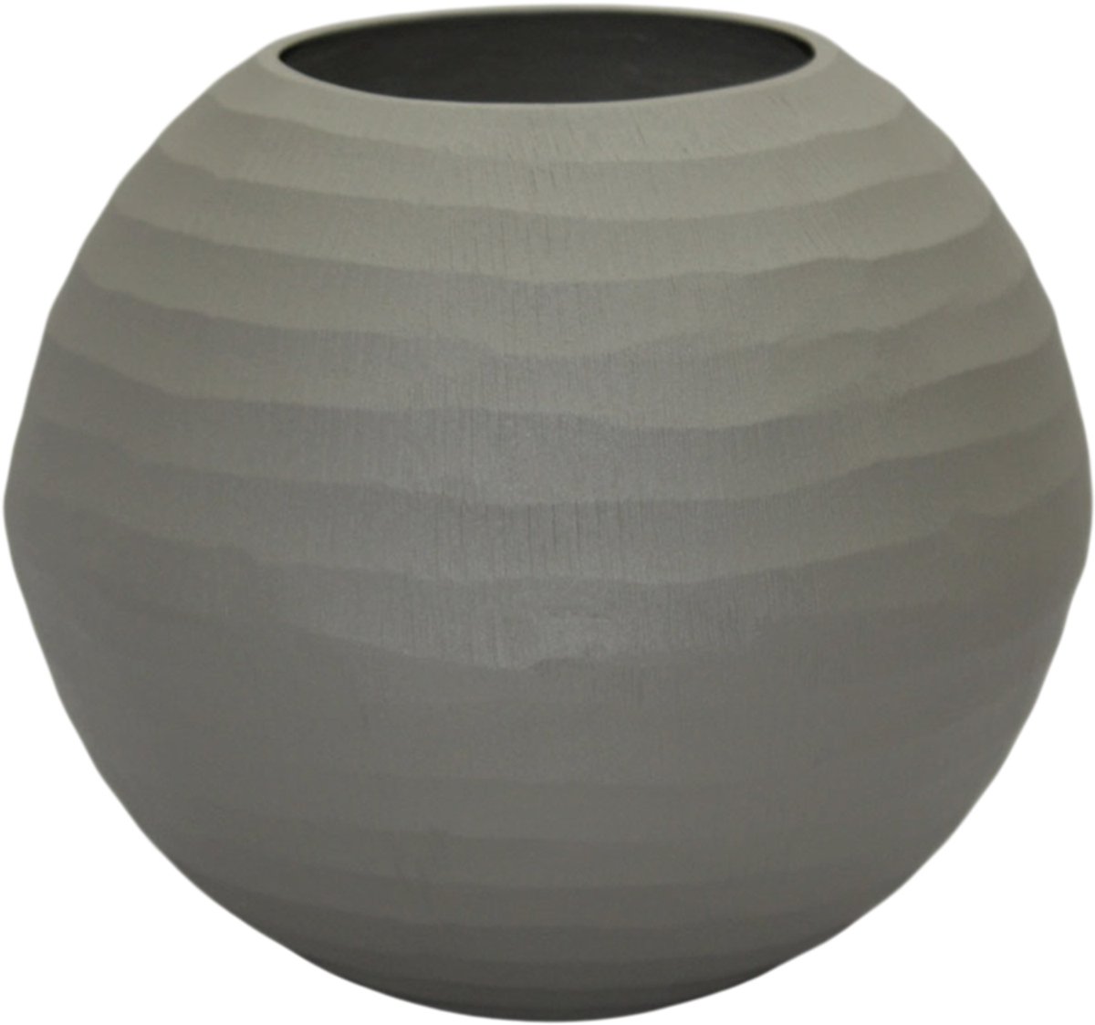 by Mooss - Paudar - Vaas - Planter - Bloempot - Olive - Ã˜ 24 cm - Metaal - Olijf