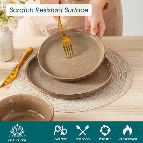 Serveerschaal Le Creuset Aardewerk Soleil 32 cm
