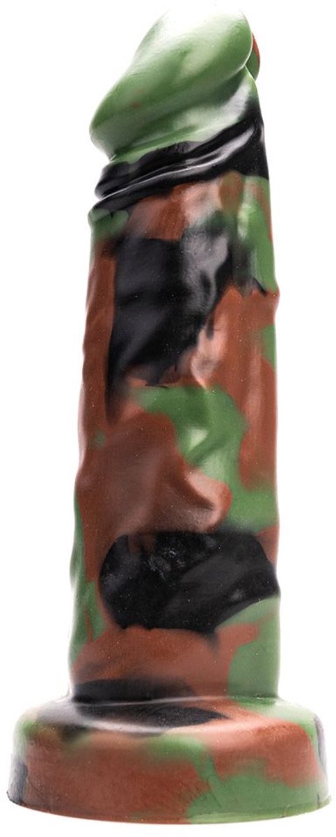 Kiotos Revolt - Dildo Fantasie - Green Army - Nr. 25 - 26 x 6,5 cm
