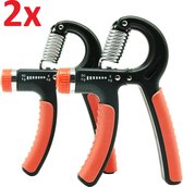 Handknijper Set - Onderarm Trainer Verstelbaar - Knijphalter Polstrainer Instelbaar - Fitness Grip Trainer - 5-60 KG  Zware Weerstand