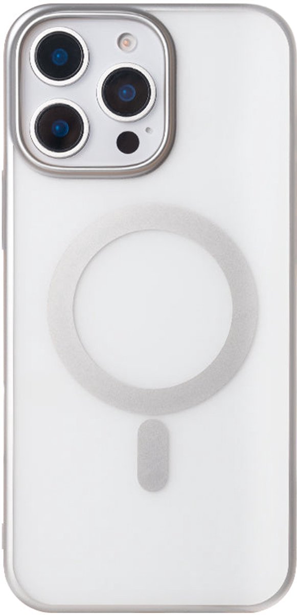 Rixus Instinct Mag Case For iPhone 12, 12 Pro Silver