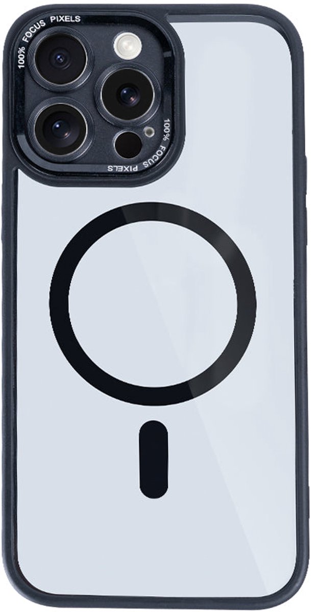 Rixus Classic 04 Case With MagSafe For iPhone 12 Pro Black
