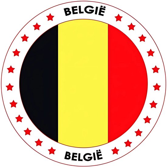 Belgique Sous-bocks - Noir / Jaune / Rouge