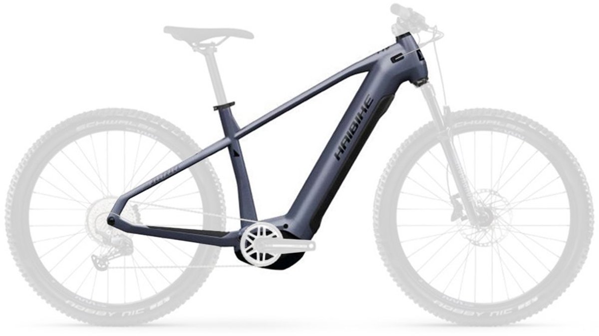 Haibike Alltrack 7 07w 29´´ 2023 Mtb Frame Voor Elektrische Fiets Grijs L / 720Wh