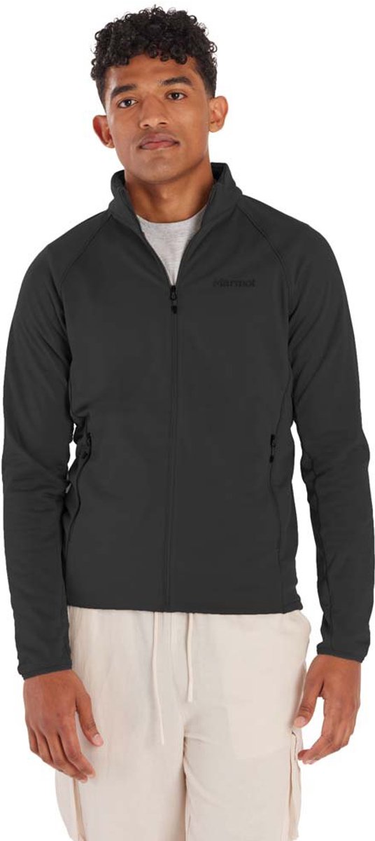 Marmot Leconte Fleece Met Volledige Rits Zwart S Man