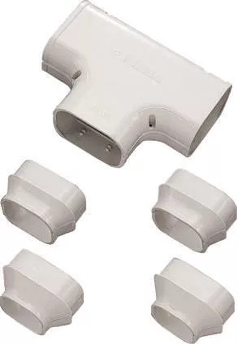 T-Stuk PVC Ivoor Inaba Denko ST-77-I 75 mm
