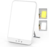 Daglichtlamp 10.000 Lux - Daglichttherapie - Brengt Natuurlijk Daglicht naar Binnen - Bureaulamp - Hobby - Vierkant - Staand - Tafellamp - Daylight - LTL