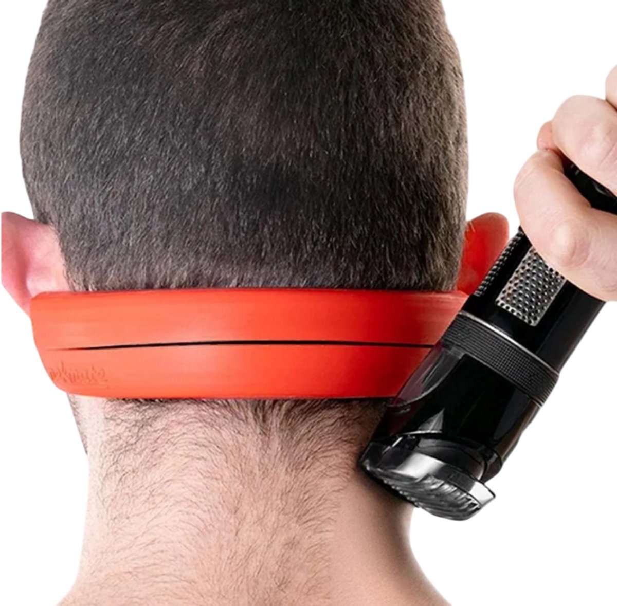 Halslijn Scheersjabloon – Dikker en Gemakkelijk Kapsel Gids voor Dagelijks Gebruik, Nekhaar Scheersjabloon voor Perfecte Haarsnit, Scheersjabloon voor Mannen, Professionele Haarsnijgids