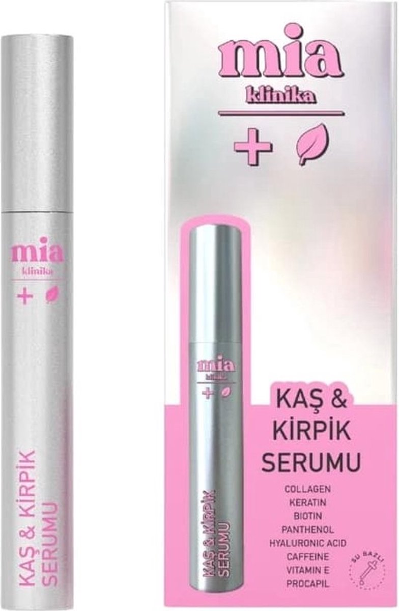 MIA - Klinika - Versterkend wenkbrauw- en wimperserum op waterbasis - 6,5 ml