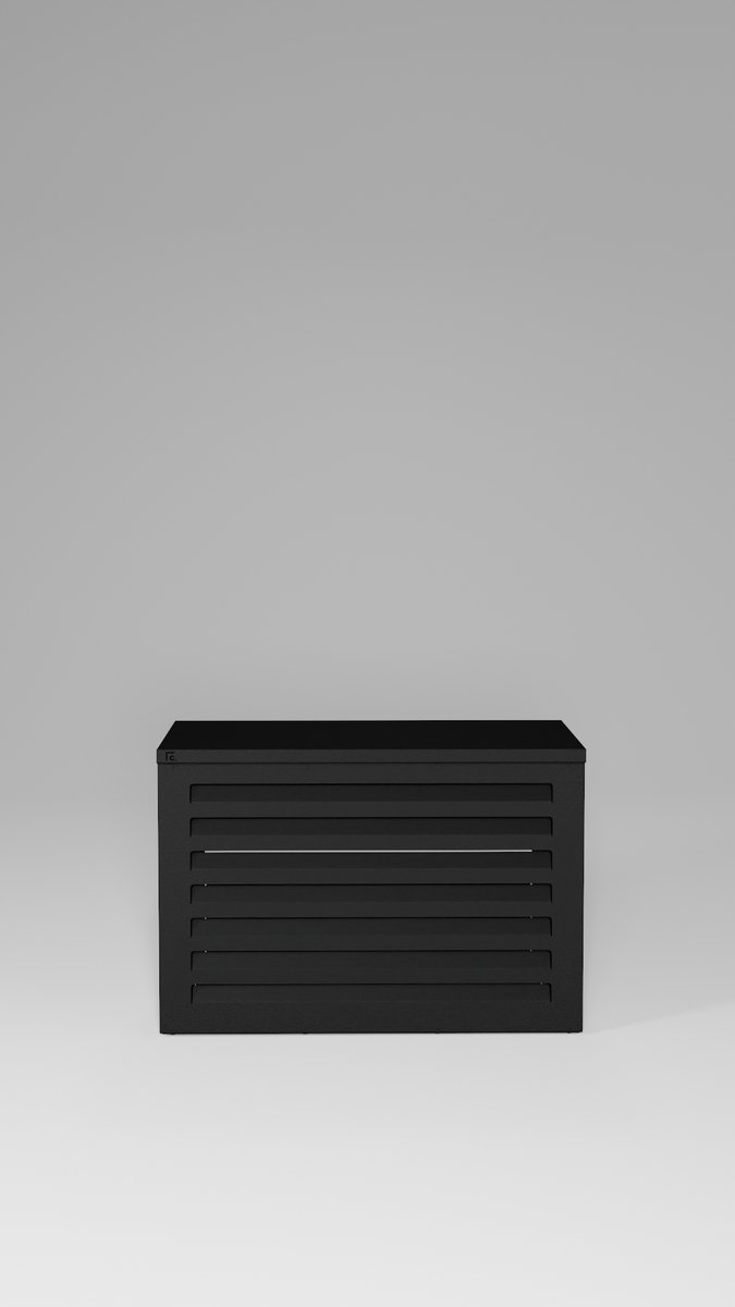 Coverup airco omkasting compleet klein zwart 100x70x50cm